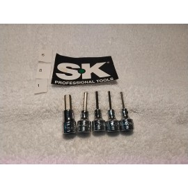 SK 3/8" DRIVE HEX SOCKET SET METRIC  S-K 5PC USA 🇺🇸