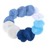 28Pcs Buffer Bonnets 4 Materials Polishing Waxers Pads Bonnet for