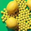 Shimmer Gumballs - Bubble Gum for Kids Yellow Candy -