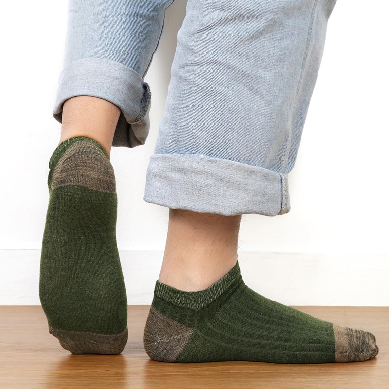Yazon Men's Socks, Spring, Autumn, Winter, Colorful Socks, 10 Pair
