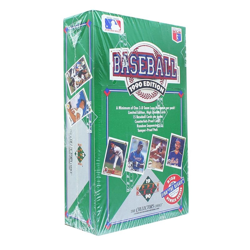 1990 Upper Deck High Number Baseball Box - 36P