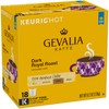 GEVALIA Dark Royal Roast Coffee, K-CUP Pods, 6.2 oz, 18