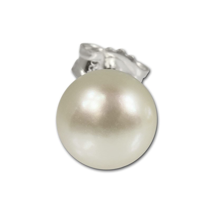 Silberdream Sdo109W Silver Stud Earrings