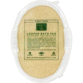 Earth Therapeutics Loofah Oval Terry Puff Pad - 6 per case.6
