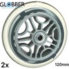 Globber 3-in-1 5-in-1 Primo Replacement Wheels Kickboard Front 120 mm
