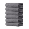 HAOK 6 Pack Microfiber Bath Towels Set Extra Absorbent, Quick