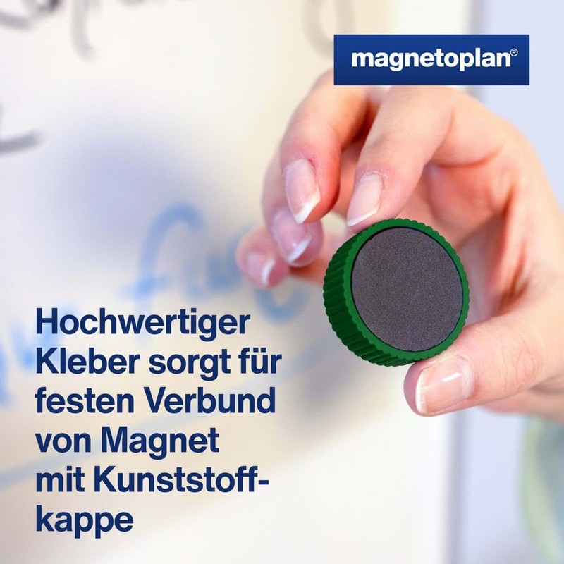 Magnetoplan Magnum Magnet Holder 34 mm 10 Items Green