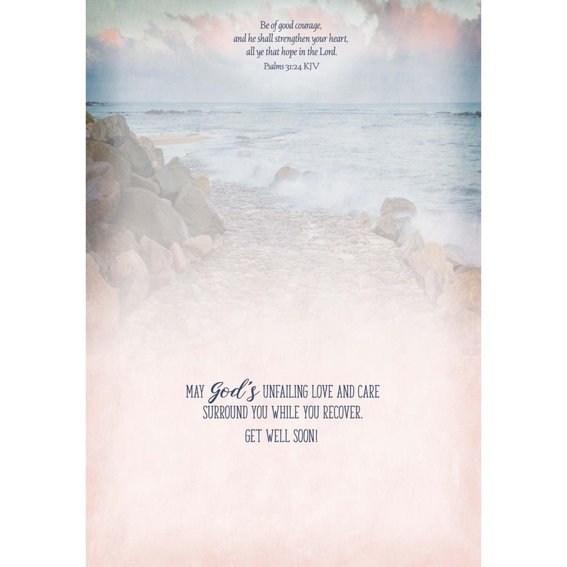 Shared Blessings Journey 1 Count Religious Get Well Card, KVJ