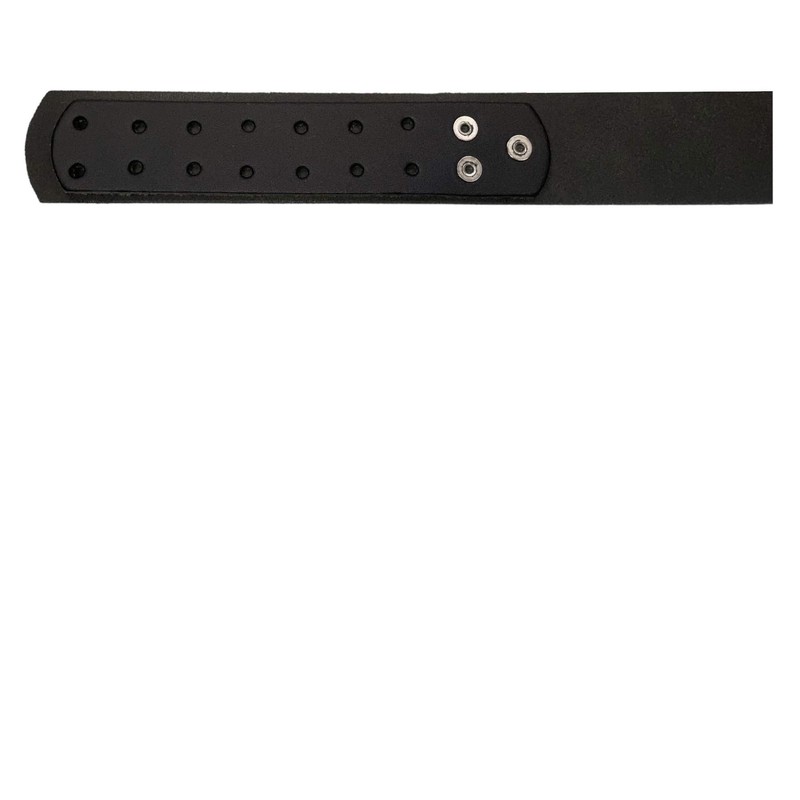 Reuschenbach® Leather Belt Black 45 mm Cowhide, black