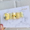Nilla Flower Handmade Nail Tips - Natural / 닐라 플라워