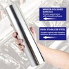 2PCS 3 Inch Stainless Steel Exhaust Pipe, 3" OD x