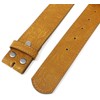 BC Belts Leather Belt Strap with Embossed Western Scrollwork 1.5"