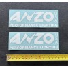 Unbranded 2 ANZO LIGHTING decals stickers offroad overland racing adventure