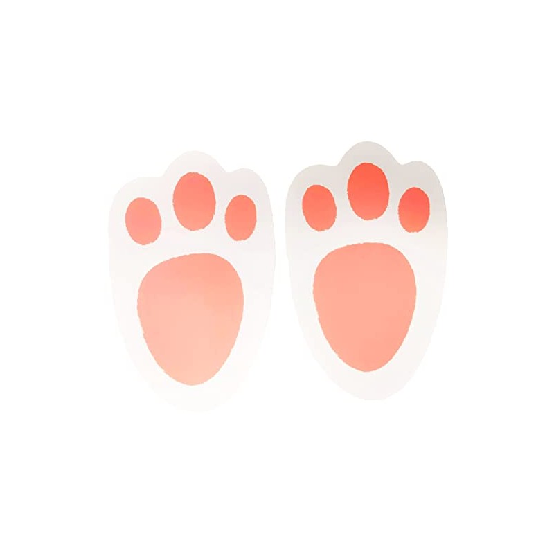 YLAB Eco-Friendly Bunny Feet – Pack of 15 Recyclable Easter