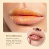 Turmeric Lemon Lip Scrub for Dark Lips, Exfoliating Lip Scrub