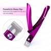 MELODYSUSIE Nail Clippers Tip Cutters for Acrylic False Fake Gel