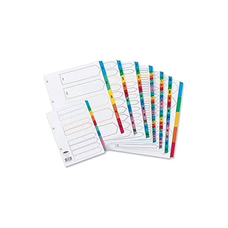 Concord A4 1-50 Index - White