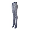 TBFT Blue lace tights fishnet stockings for women funky patterned