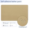 Self Adhesive Leather Repair Patch, Khaki Vinyl Repair Patch Kit