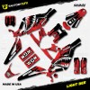 Factory EFX Red Camo Savage Racing Graphics kit fits Sur-Ron