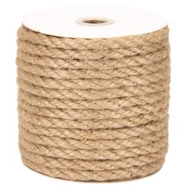 Natural Jute Rope Tosadee 8mm Length 20m Cord for Crafts Gardening Decoration Craftsman