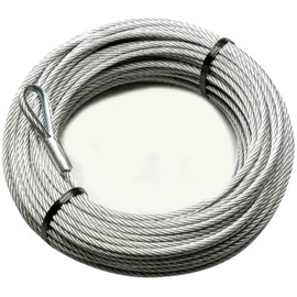 TranzSporter 90034 - Steel Cable 3/16" x 130' for TP400 Shingle/Material Roofing Hoist - OEM Parts - Tie Down