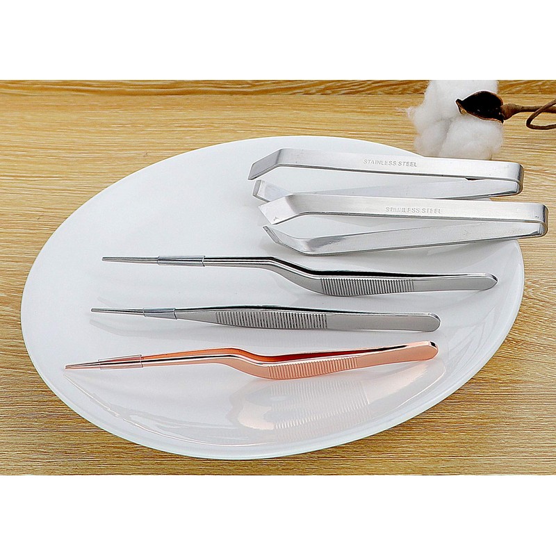 5 PCS Fish Bone Tweezers Set for Removing Fish Bone