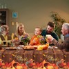 DPKOW 3 Pcs Thanksgiving Tablecloth Disposable Fall Tablecloths Plastic Thanksgiving
