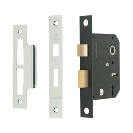 Sterling MLS330N 3-inch/76mm 3-Lever Sashlock - Nickel