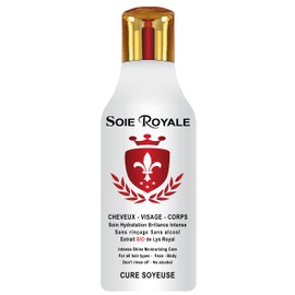 Hair Care Face Body 300 ml Organic Extract of Royal Lily Silk Proteins Vitamins E-F Nourishes Moisturises Detangles with Intense Shine without Alcohol Soie Royale