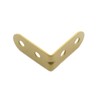 MY MIRONEY 1.54" x 1.54" Shelf Bracket Iron Heavy Duty