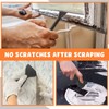 9 Pieces Plastic Blade Scraper Multi Purpose Scraper Non Scratch