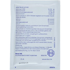 Macrogol Hexal Plus Electrolytes Bags x 10