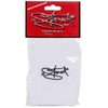 2Stoned Original Sweatband XL 10 cm in White with Black