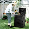 BIOGRN Compost Bin Outdoor 80 Gallon (300L) Large Compost Bin