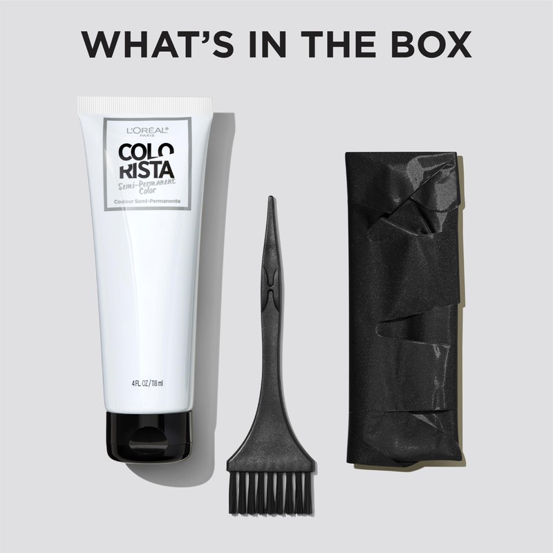 L'Oreal Paris Colorista Semi Permanent Hair Color for Brunettes, Color