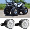 12V 14 LEDs Front Head Light Lamp 3 Wire Buckle
