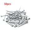 Pocoxll 50 Pcs E6 Horseshoe Nails, Low-Carbon Steel Horseshoe Nails