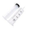 200ml Syringe with Tip Adapter, Large Plastic Garden Syringes for