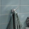 Emco Round Hook for Wall Mounting, Easy-Care Aluminium Hanger for