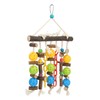 Wooden Parrot Chewing Blocks Safe Bite Resistant Large Parrot Bite
