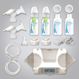 Narrow to Wide-Neck Adapter for Dr. Brown’s Electric Breast Pumps