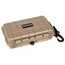 Flambeau Outdoors 402HD-T HD Tuff Box with Zerust Anti-Corrosion Liner, Dry Box Storage, Small, Tan