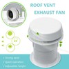 CeaHoify 12V RV Roof Ventilation Ceiling Exhaust Fan Air Vent