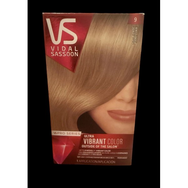 VIDAL SASSOON VS PRO SERIES ULTRA VIBRANT COLOR 9 LIGHT