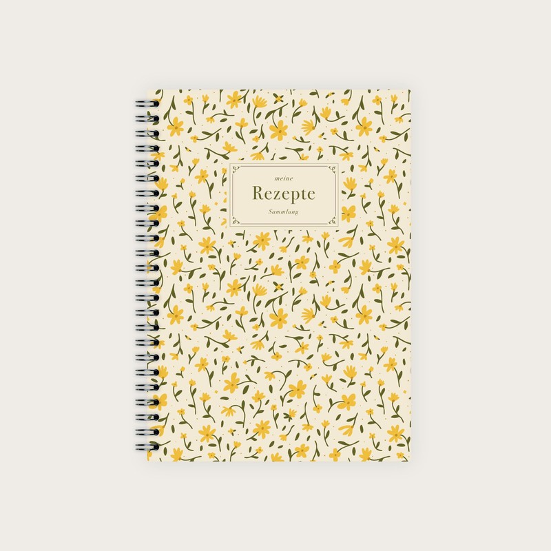 etmamu 265 Recipe Book for Writing Yourself, DIY Cookbook Ring