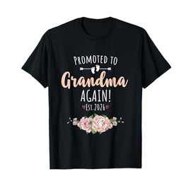 Promoted To Grandma Again 2026 T-Shirt