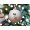 Image Industry St Bernard Ceramic Bauble - Tree Decoration -