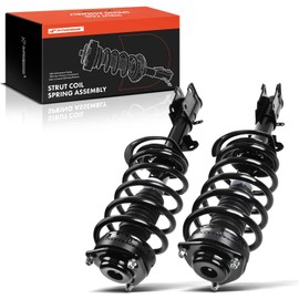 A-Premium Front Pair (2) Complete Strut & Coil Spring Assembly Compatible with Chrysler Town & Country 11-16 & Dodge Grand Caravan 11-19 & Volkswagen Routan 11-14, Driver and Passenger Side
