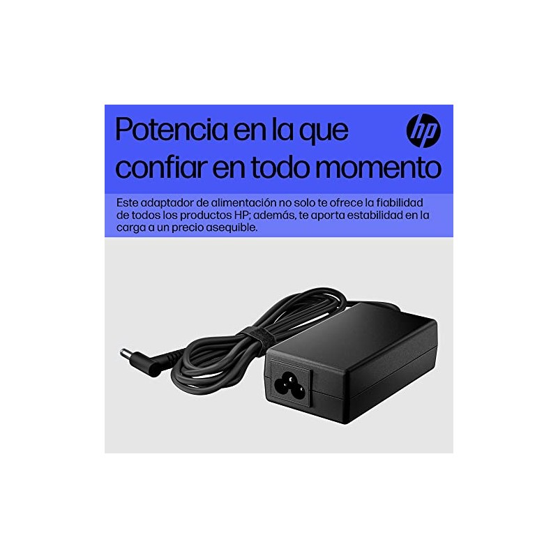 HP Cargador de Laptop 65W, 4.5 mm (6H459AA)